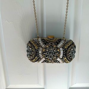 ALDO bejeweled clutch bag